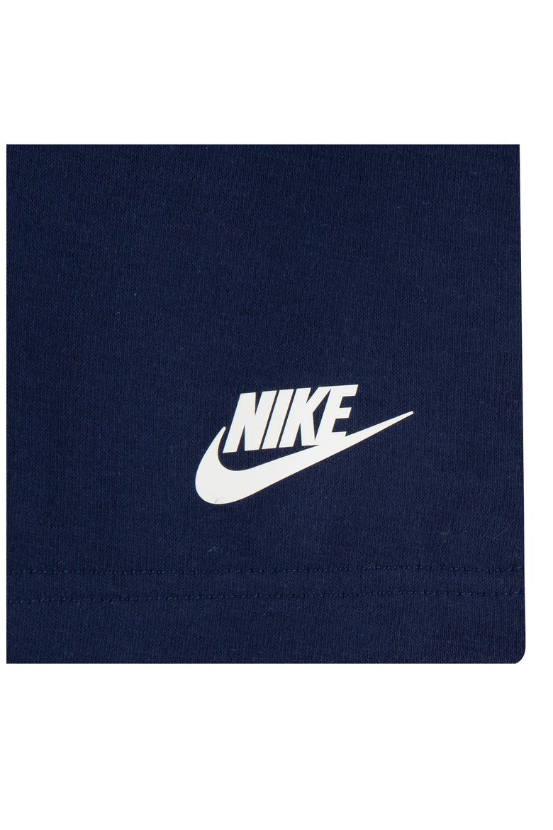 Kids' Sportswear Jersey Graphic T-Shirt & French Terry Shorts Set, Alternate, color, MIDNIGHT NAVY