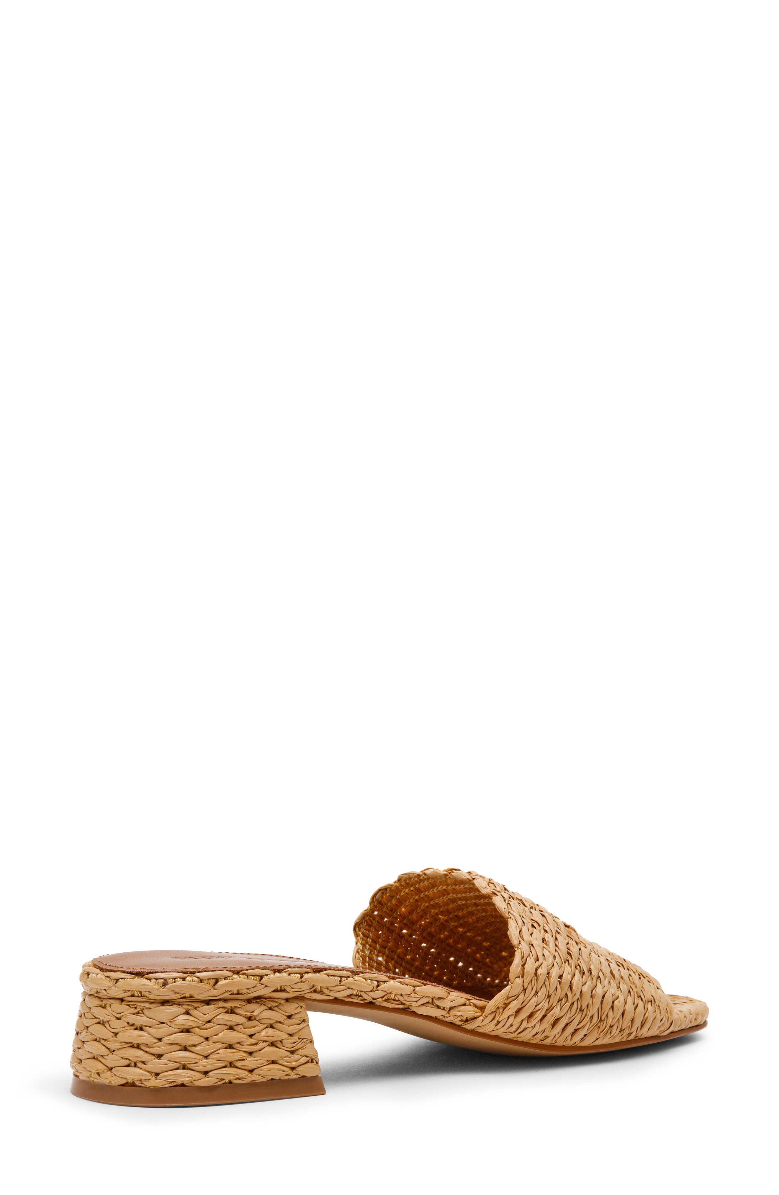 Montgomery Block Heel Sandal, Alternate, color, RAFFIA