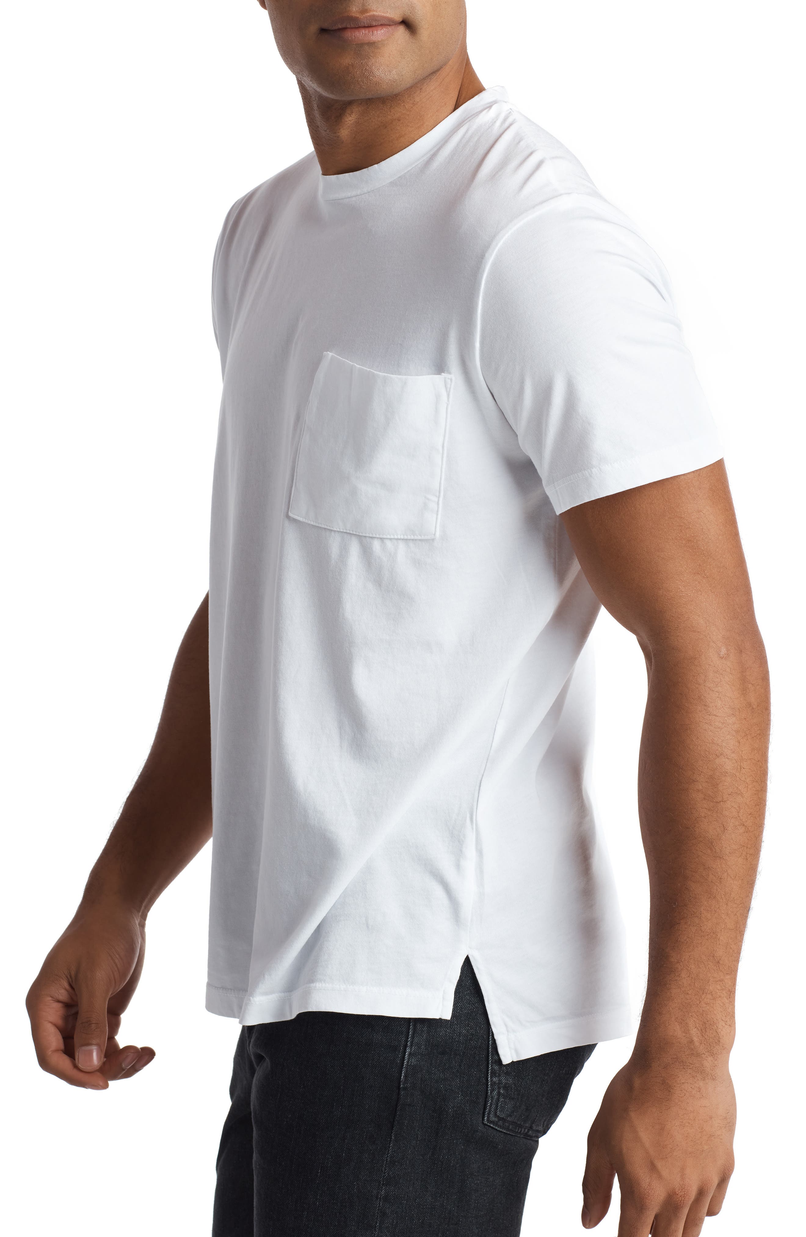 Asher Cotton Pocket T-Shirt - image 3