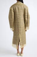 Collina Strada Pawpaw Sheer Overlay Coat