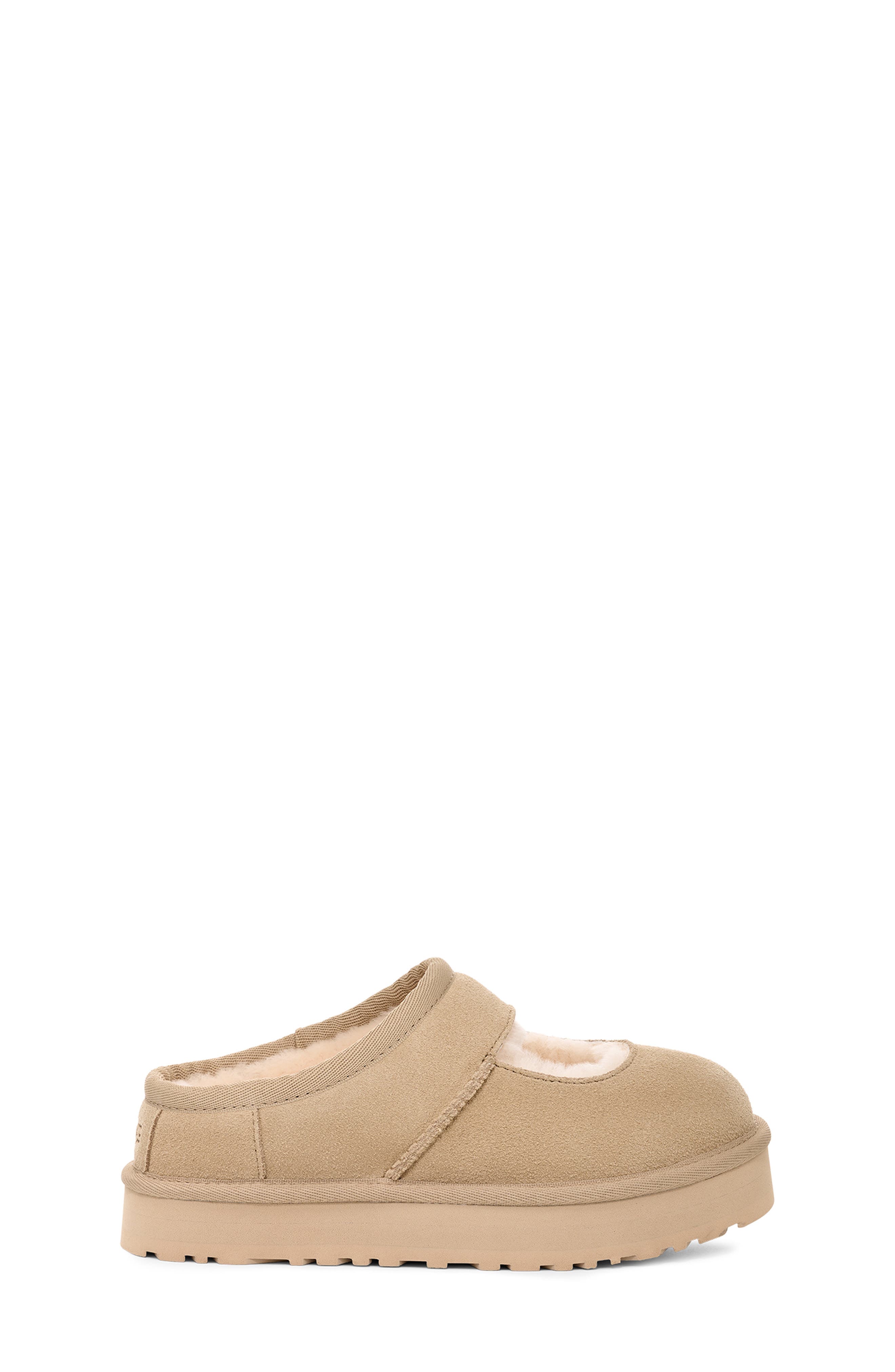 UGG<sup>®</sup> Kids' Bea Platform Mary Jane, Alternate, color, Mustard Seed