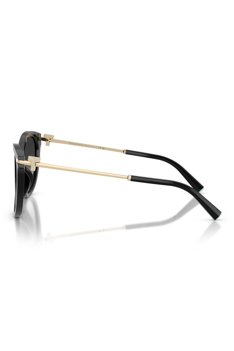 57mm Gradient Phantos Sunglasses, Alternate, color, BLACK / GREY GRADIENT