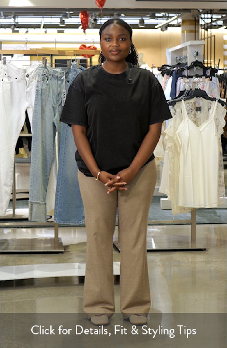 Washed Oversize Cotton T-Shirt, sales video thumbnail