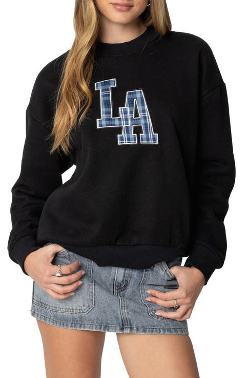 L.A. Appliqué Graphic Sweatshirt