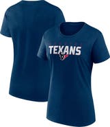 Logo Athletic Women's Logo Athletic Navy Houston Texans Lean T-Shirt