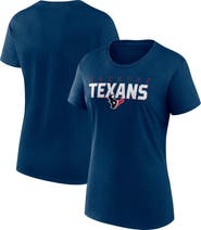 Logo Athletic Women's Logo Athletic Navy Houston Texans Lean T-Shirt