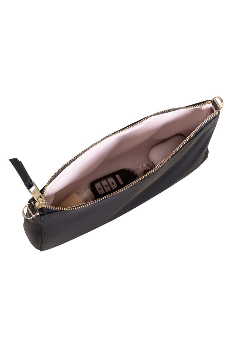 Set of 3 Pouches, Alternate, color, BLACK