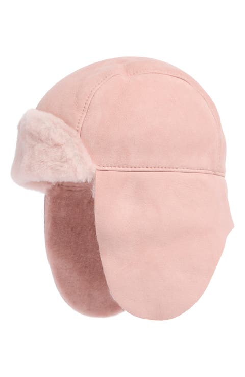 Genuine Shearling Trapper Hat