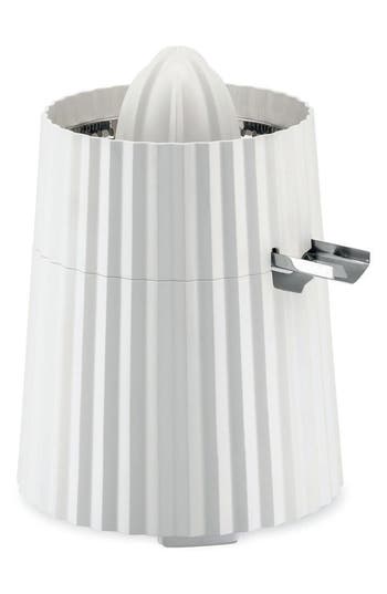 Alessi Plissé Electric Tea Kettle In White