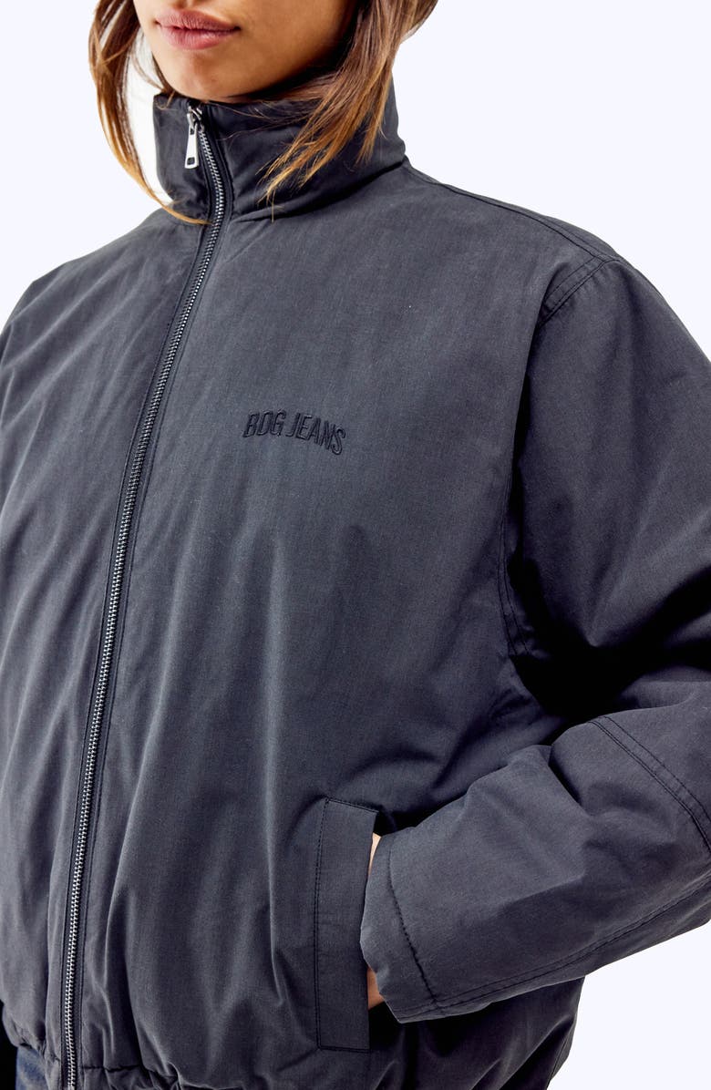 BDG Urban Outfitters Insulated Bomber Jacket, Alternate, color, Black