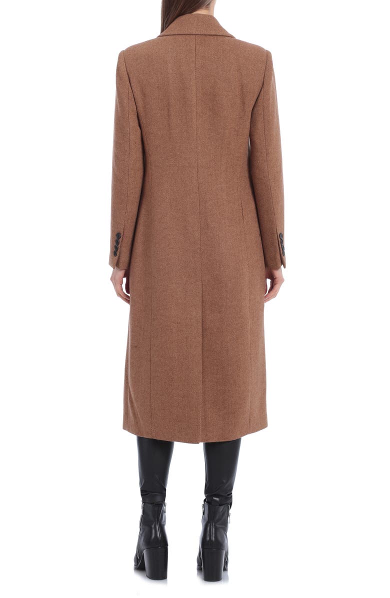 Avec Les Filles Double Breasted Coat, Alternate, color, 