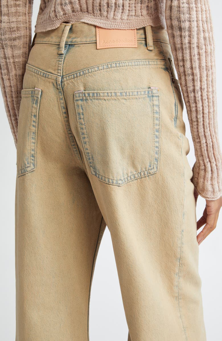 Acne Studios 2022 Relaxed Wide Leg Jeans, Alternate, color, 