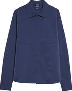 Herno Seersucker Shirt Jacket