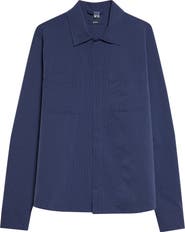 Herno Seersucker Shirt Jacket