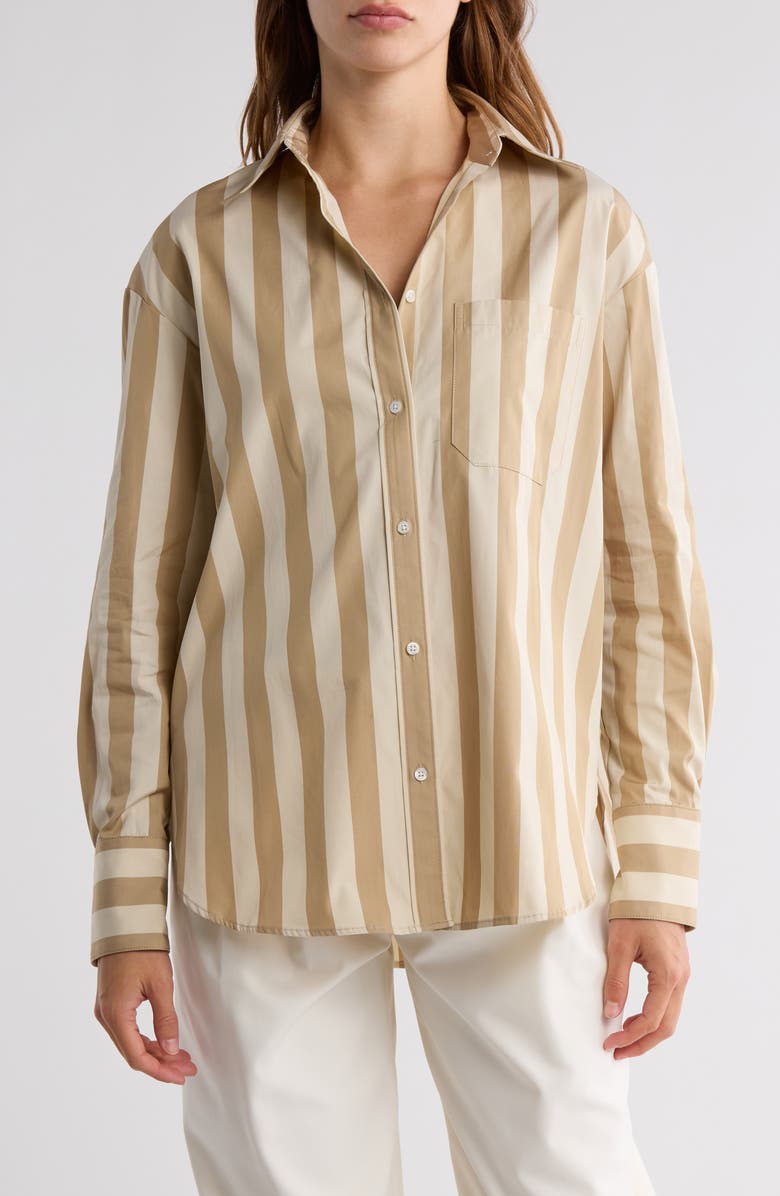 TWP Big Joe Button Front Shirt, Main, color,