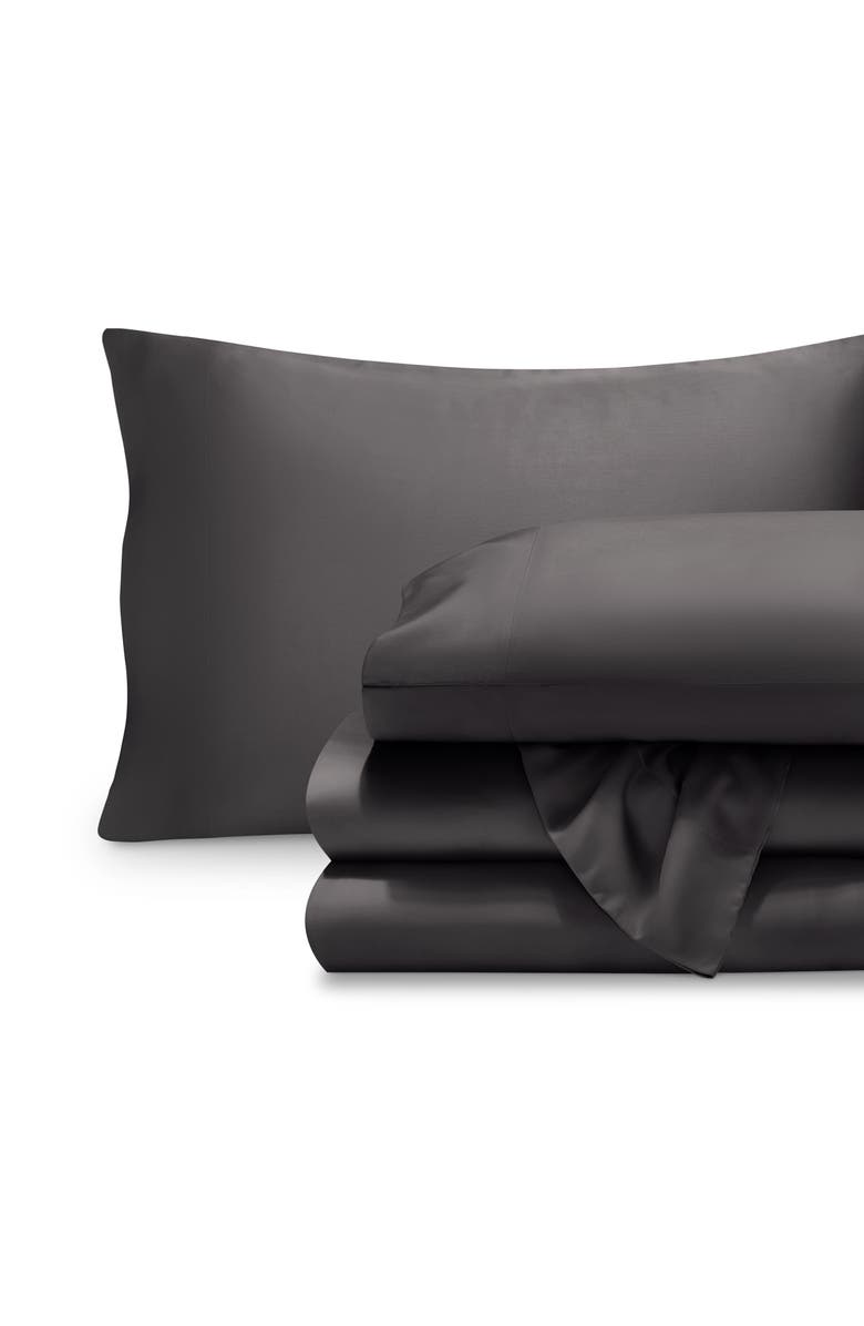 Bare Home TENCEL Lyocell Sheet Set, Main, color, Forged Iron Grey