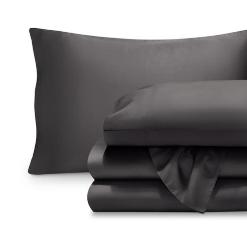 Bare Home Tencel Lyocell Sheet Set In Black