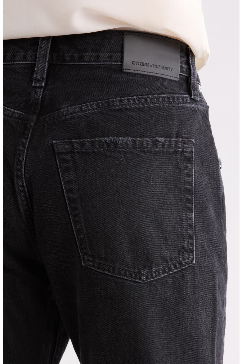 Winslow Low Rise Regenerative Cotton Boyfriend Jeans, Alternate, color, RAINE WASHED BLACK