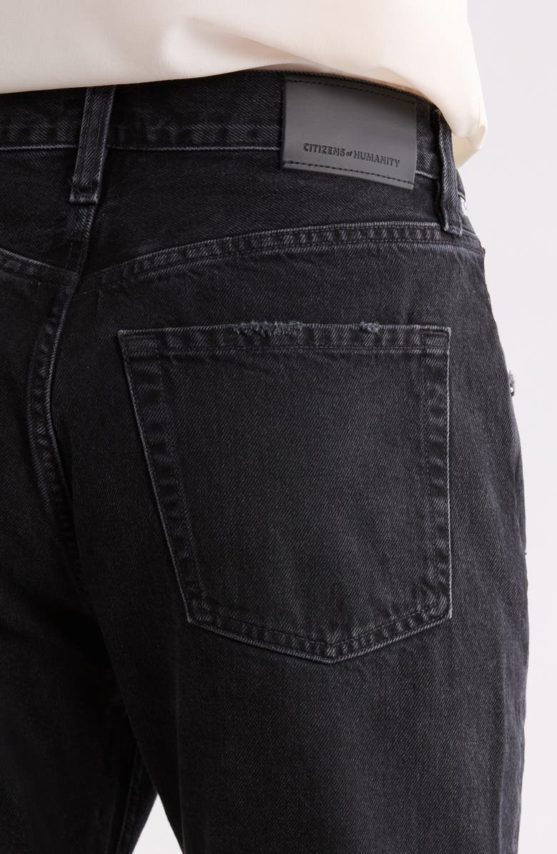 Citizens of Humanity Winslow Low Rise Regenerative Cotton Boyfriend Jeans, Alternate, color, Raine Washed Black