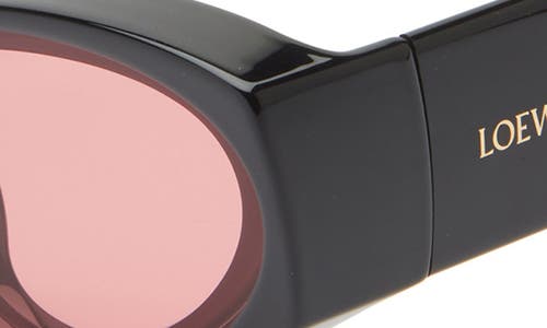 Loewe Signature 52mm Cat Eye Sunglasses