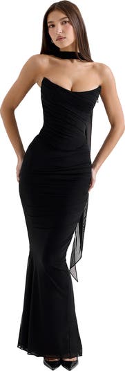 Cassidy Mesh & Tulle Maxi Skirt