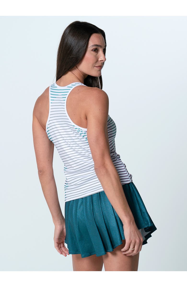 Lucky in Love Contour Rib Tank, Alternate, color, White