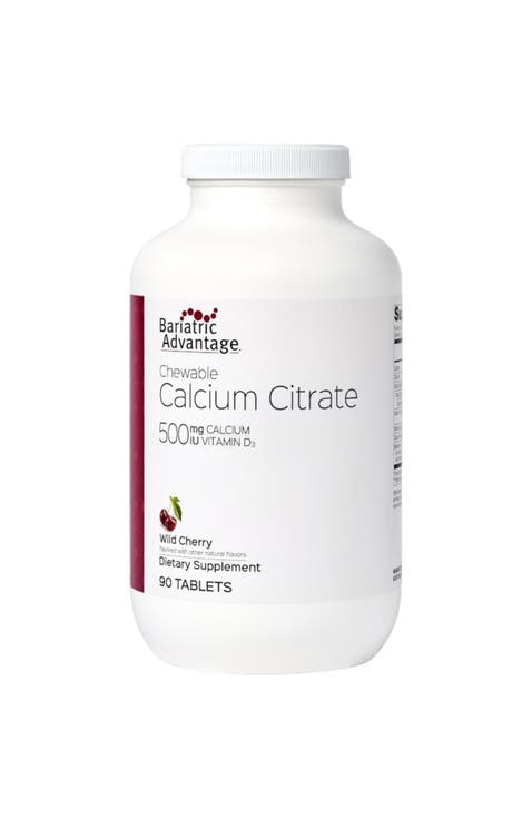 Calcium Citrate Chewable High-Potency Bone Support Supplement