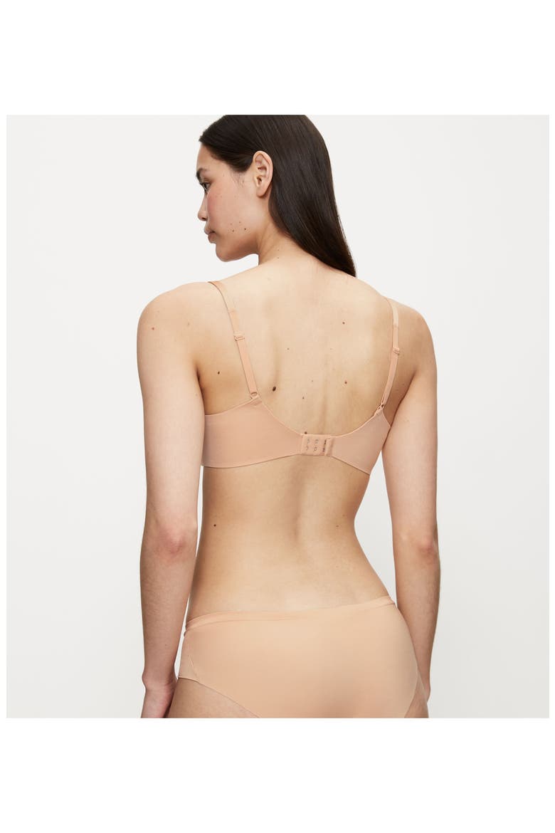 Body MakeUp Soft Touch Wireless Padded Bra, Alternate, color, Neutral Beige