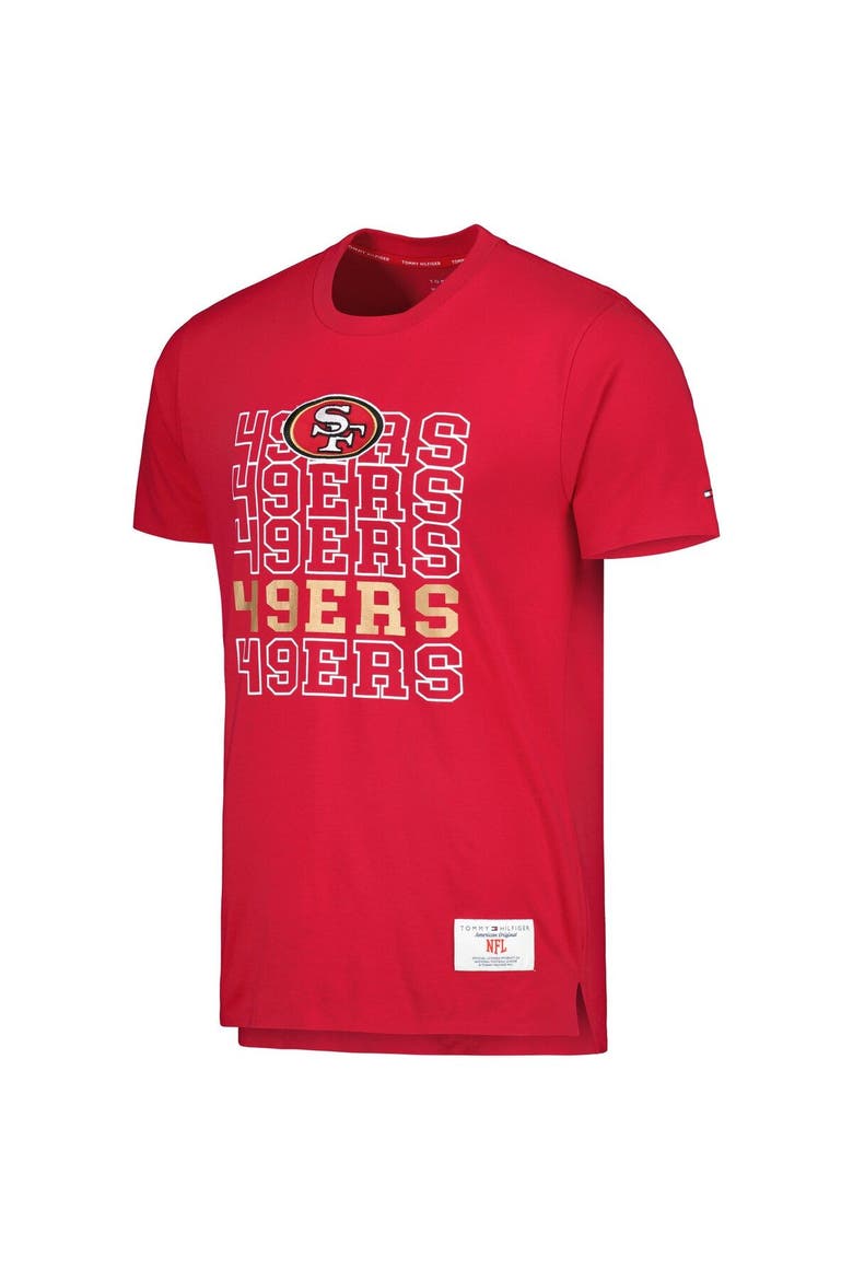 Men's Tommy Hilfiger Scarlet San Francisco 49ers Liam T-Shirt, Alternate, color, Scarlet