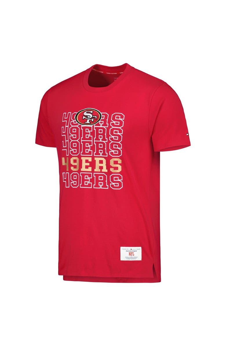 Tommy Hilfiger Men's Tommy Hilfiger Scarlet San Francisco 49ers Liam T-Shirt, Alternate, color, Scarlet