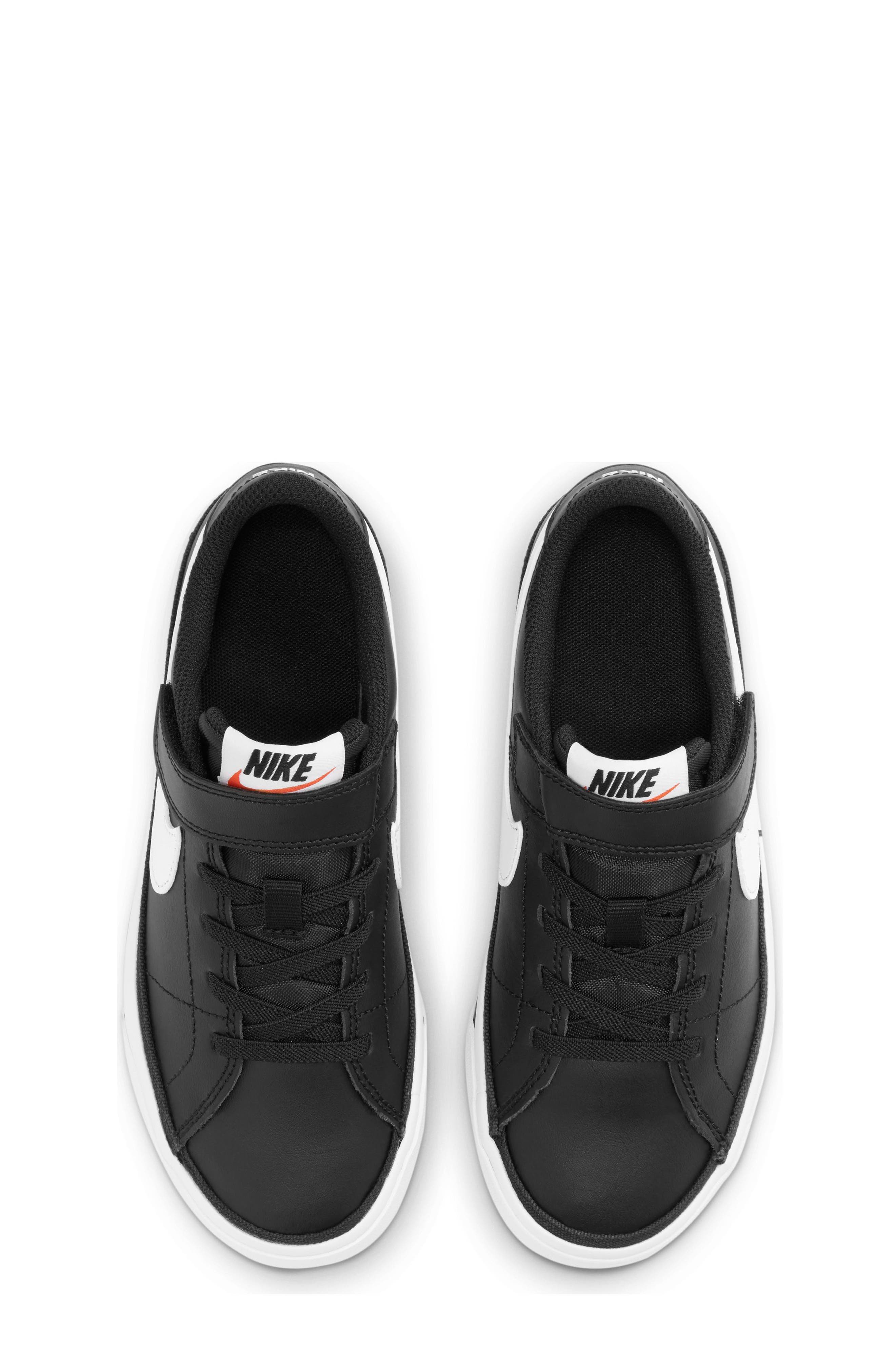 Nike Kids' Court Legacy Sneaker, Alternate, color, Black/ White/ Light Brown