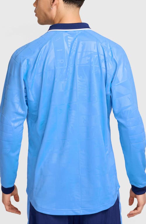Nike Air Long Sleeve Mesh Jersey In Blue