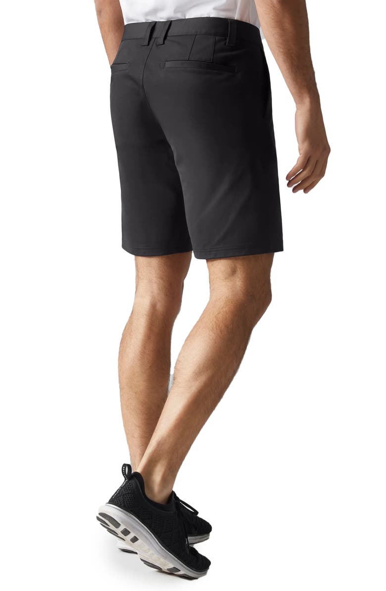 Rhone Commuter Solid Performance Shorts, Alternate, color, Black