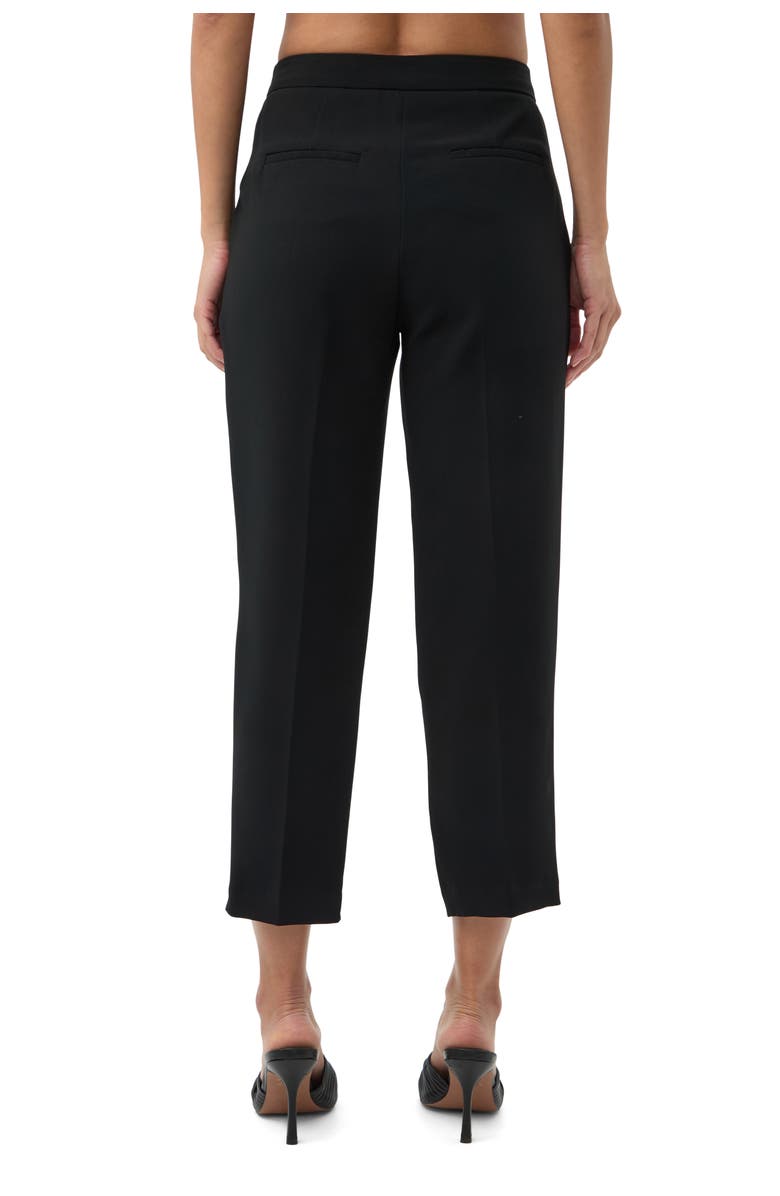 Trina Turk Larch Ankle Length Suiting Pant, Alternate, color, Black