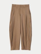 Gobi Cashmere Barrel-Leg Cashmere Pants