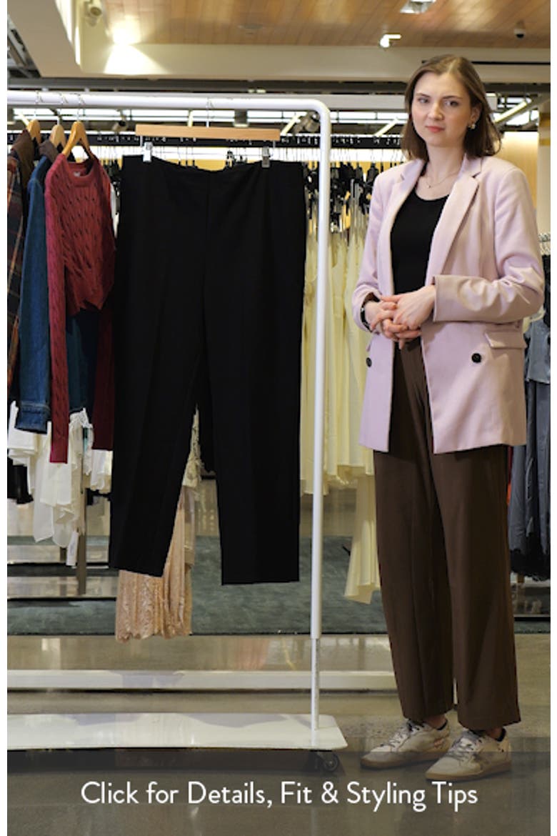 High Waist Straight Leg Pants video