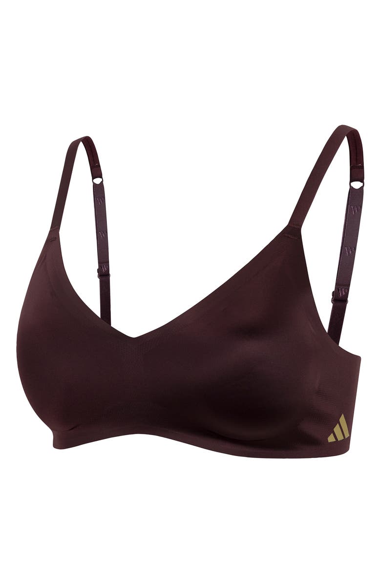 adidas Originals Bonded Wireless T-Shirt Bra, Alternate, color, 
