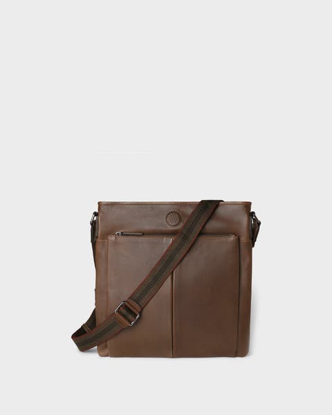 The Compass Leather Crossbody Bag
