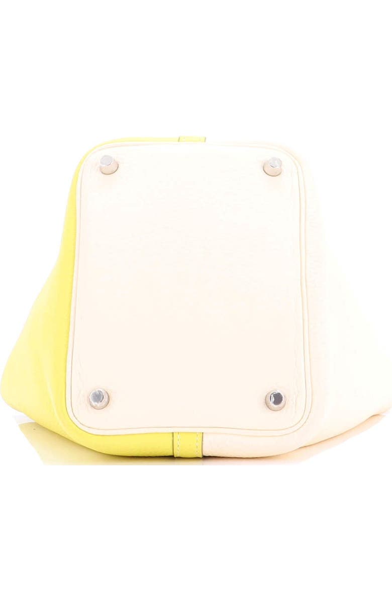 Pre-Owned Hermes Picotin Lock Bag Bicolor Clemence PM, Alternate, color, Bicolor - Nata/Lime