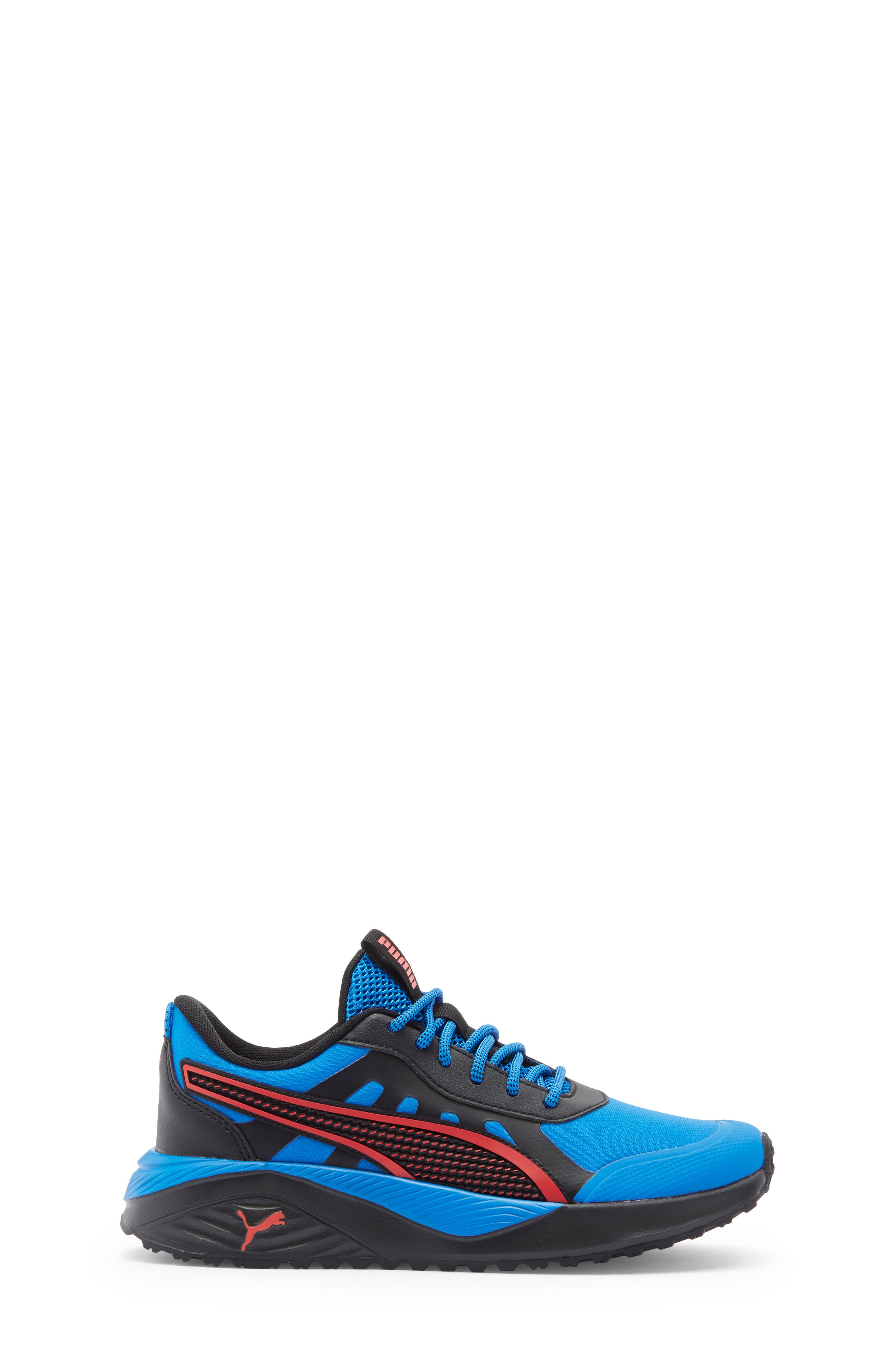 PUMA Kids' Excursion Jr Sneaker, Alternate, color, Racing Blue/ Active Red/ Black