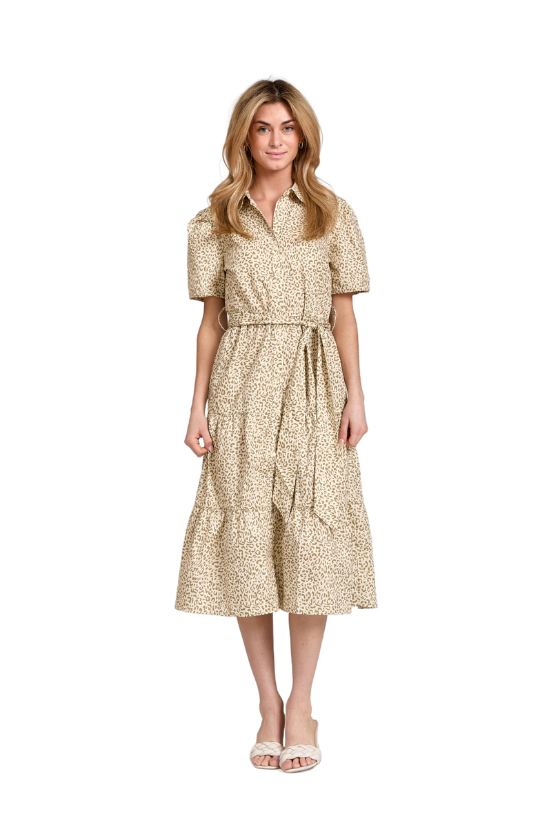 Taylor Tillman Chloe Dress, Main, color, Spotted Sahari