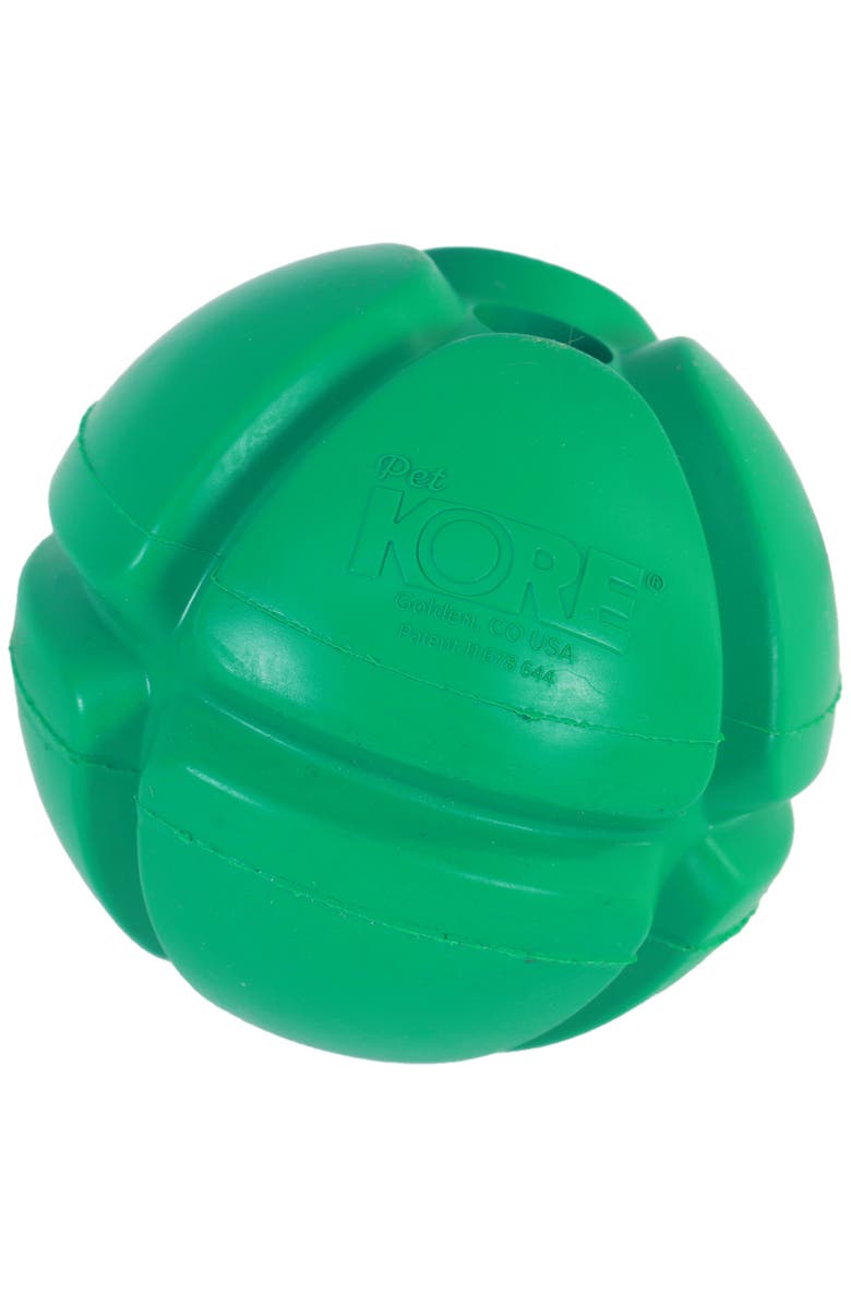 PetKORE FloTex Ball, Large, 3.25 Inches, Green, Dog Toy, Main, color,