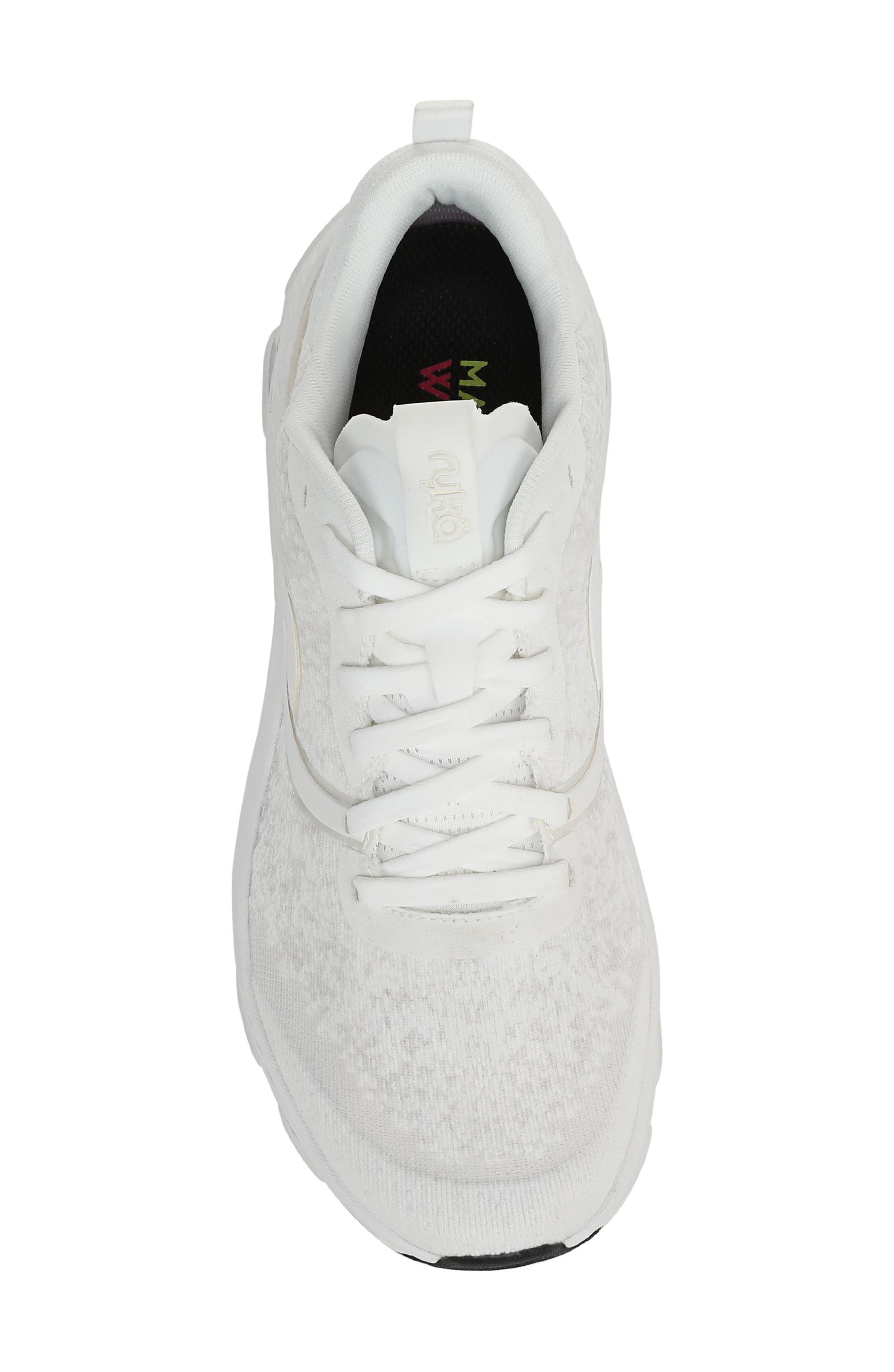 Rykä Dedicate LX Walking Shoe, Alternate, color, White
