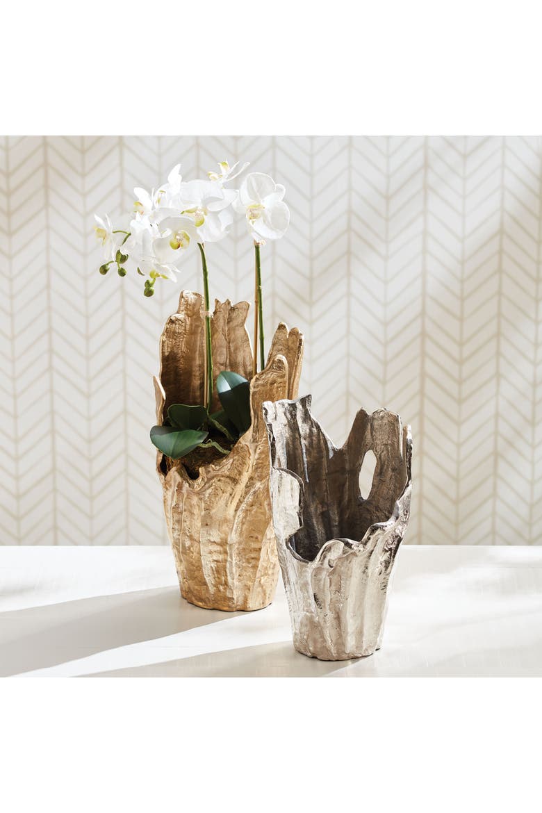 Arbre Vase, Alternate, color, Gold