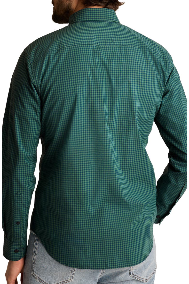 Everyday Stretch Cotton Button-Down Shirt, Alternate, color, RALIEGH GINGHAM C48
