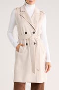 T Tahari Double Breasted Blazer Vest