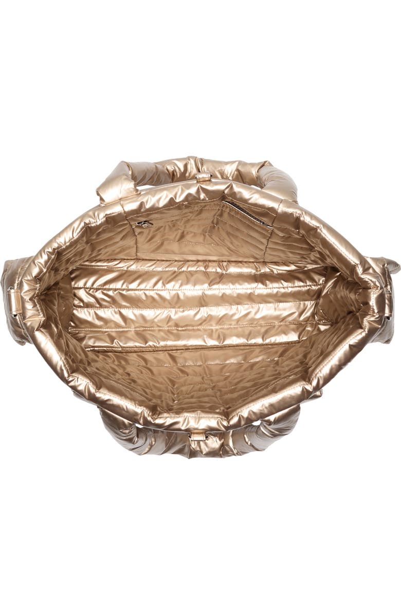 THINK ROYLN Two Faced Reversible Tote, Alternate, color, Pearl Cashmere