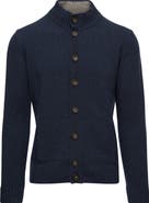 Emanuel Berg Merino Wool & Cashmere Cardigan