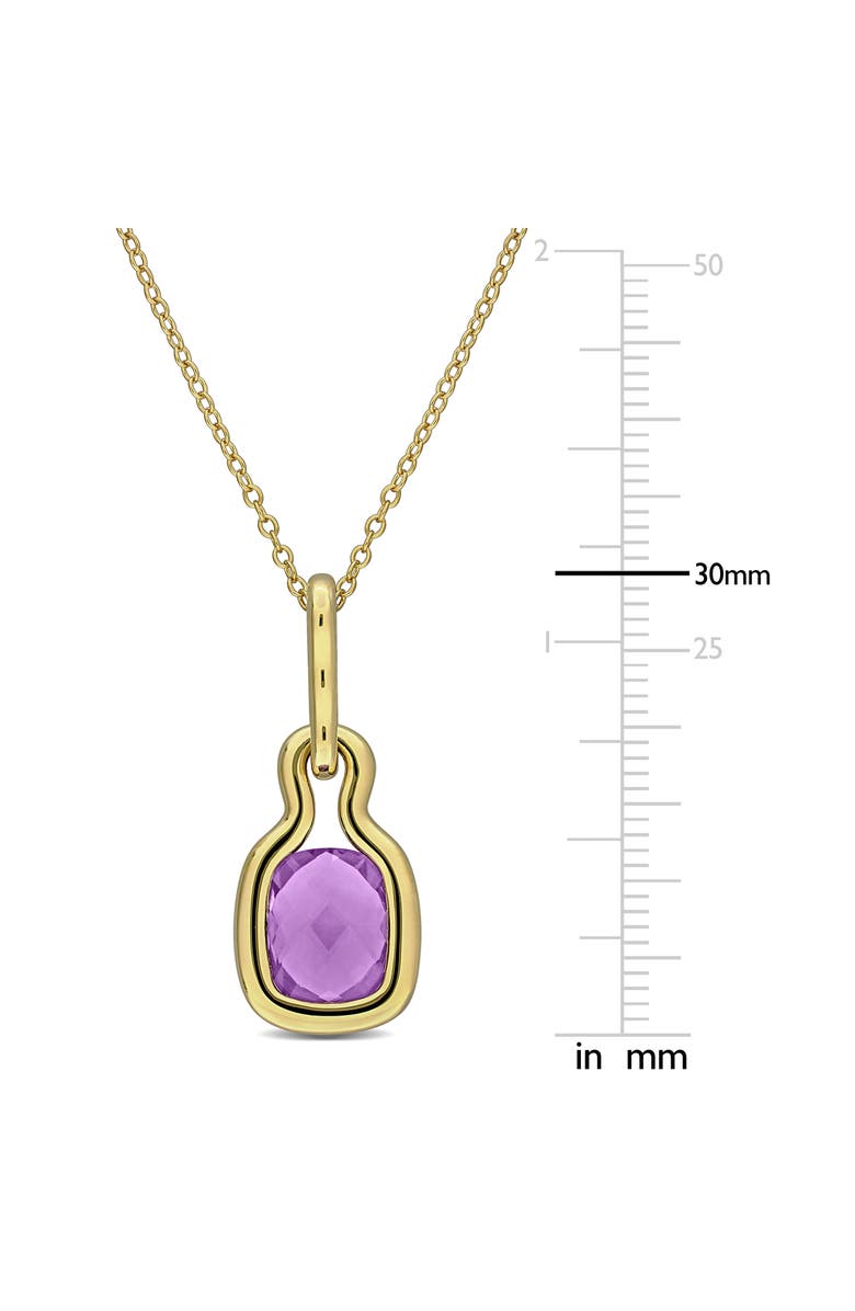 DELMAR Amethyst Pendant Necklace, Alternate, color, Purple