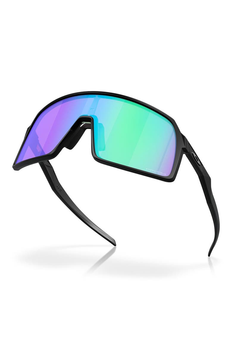 60mm Shield Sunglasses, Alternate, color, MATTE BLACK